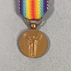 FRANCE REDUCTION DE LA MEDAILLE INTERALLIEE DE LA VICTOIRE GUERRE 1914-1918
